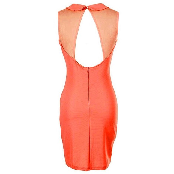 ❌SOLD❌🎉New Years Eve Peter Pan Collar Dress - Picture 3 of 3